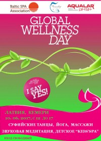 GLOBAL WELLNESS DAY 2017 в Латвии